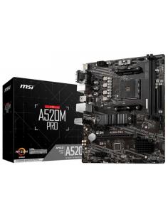 PLACA BASE MSI AMD A520M PRO SOCKET AM4 MATX GRAFICA DDR4...