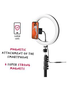 SOPORTE CELLY SMARTPHONE TRIPODE CLICKGHOSTUSB CON ANILLO... 2