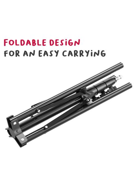 SOPORTE CELLY SMARTPHONE TRIPODE CLICKGHOSTUSB CON ANILLO LUZ LED