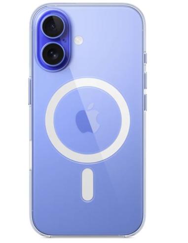 FUNDA IPHONE 16 APPLE CLEAR MAGSAFE