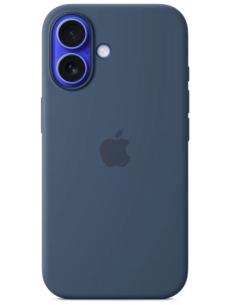 FUNDA IPHONE 16 PLUS APPLE SILICONA DENIM MAGSAFE
