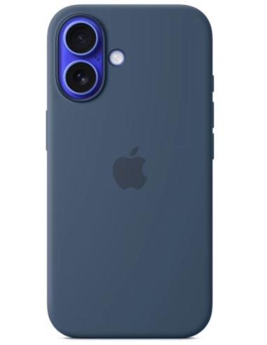 FUNDA IPHONE 16 PLUS APPLE SILICONA DENIM MAGSAFE