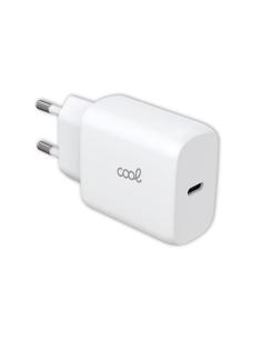 CARGADOR USB-C COOL 25W 3A WHITE PARA CASA