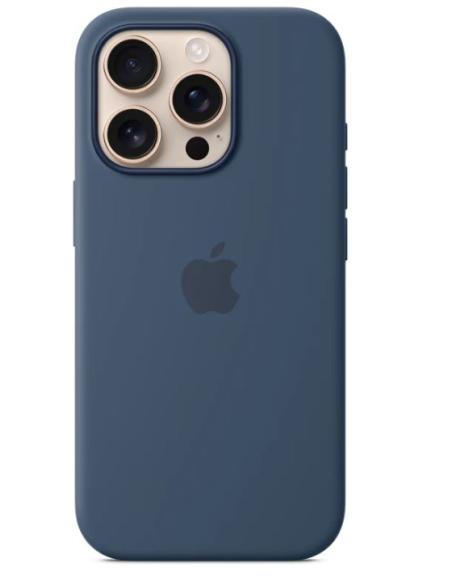 FUNDA IPHONE 16 PRO MAX APPLE SILICONA DENIM MAGSAFE