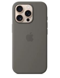 FUNDA IPHONE 16 PRO MAX APPLE SILICONA STONE GRAY MAGSAFE