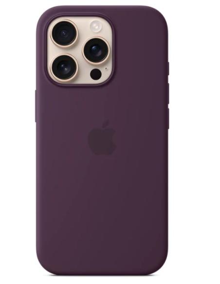 FUNDA IPHONE 16 PRO MAX APPLE SILICONA PLUM MAGSAFE
