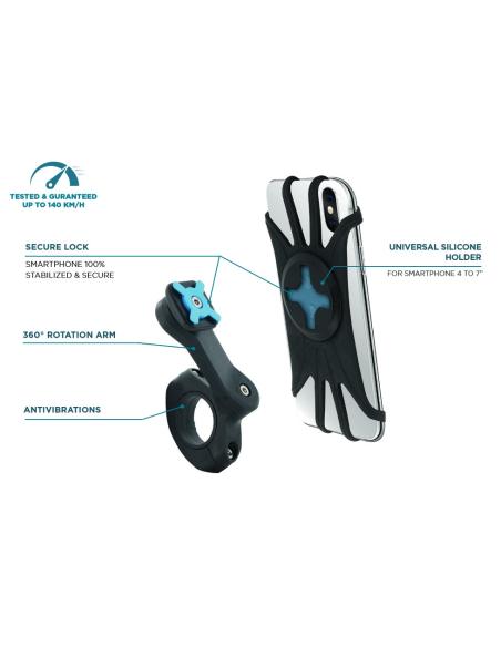 SOPORTE SMARTPHONE MOBILIS U.FIX UNIVERSAL 360º BIKE PATIN ARM MOUNT
