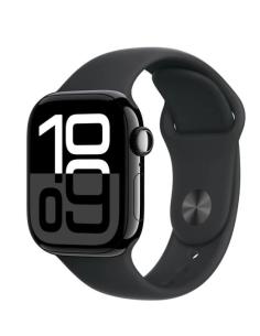 APPLE WATCH SERIES 10 GPS + CELL 42MM JET BLACK ALUMINIUM...
