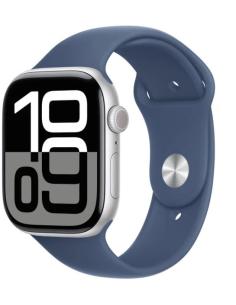 APPLE WATCH SERIES 10 GPS + CELL 46MM SILVER ALUMINIUM +...