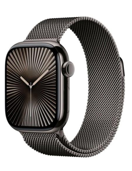 APPLE WATCH SERIES 10 GPS + CELL 46MM SLATE TITANIUM + CORREA SLATE MILANESE LOOP M/L