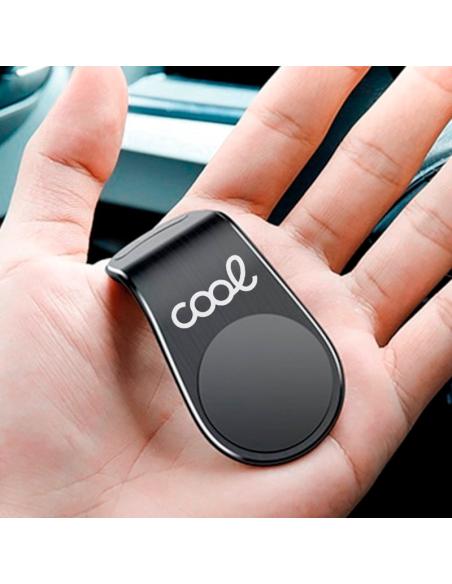 SOPORTE COCHE UNIVERSAL COOL MAGNETICO PINZA BLACK