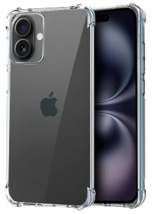 FUNDA MOVIL BACK COVER COOL ANTISHOCK TRANSPARENTE IPHONE 16