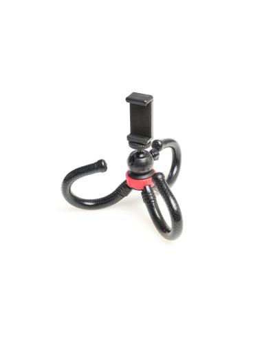 SOPORTE IGGUAL SMARTPHONE TRIPODE FLEXIBLE BLACK