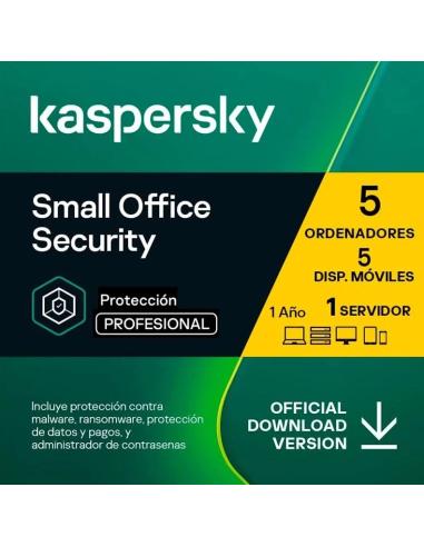 ANTIVIRUS KASPERSKY SMALL OFFICE SECURITY V7 5...