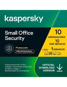 ANTIVIRUS KASPERSKY SMALL OFFICE SECURITY V7 10 PUESTOS +...
