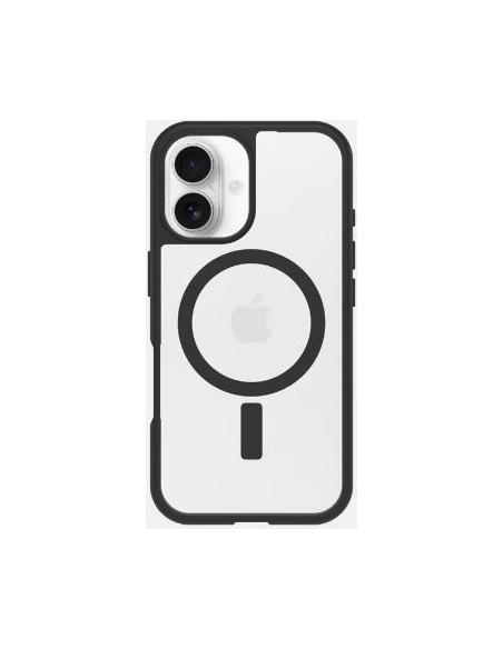 FUNDA MOVIL BACK COVER OTTERBOX REACT CLEAR/BLACK MAGSAFE IPHONE 16