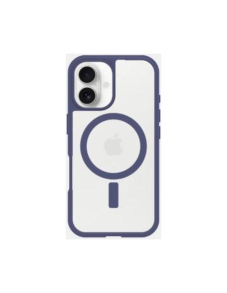FUNDA MOVIL BACK COVER OTTERBOX REACT CLEAR/PURPLE MAGSAFE IPHONE 16