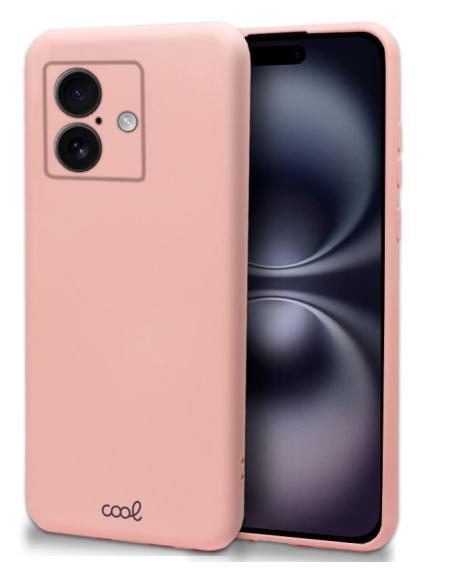 FUNDA MOVIL BACK COVER COOL SILICONA PINK IPHONE 16