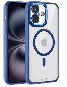 FUNDA MOVIL BACK COVER COOL MAGNETIC TRANSPARENTE/BLUE...