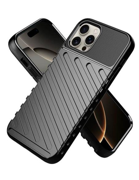 FUNDA MOVIL BACK COVER COOL THUNDER BLACK IPHONE 16 PRO