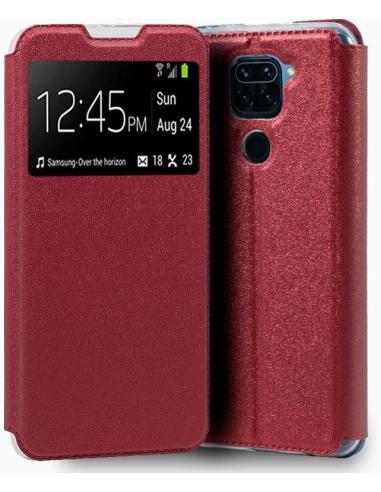 FUNDA MOVIL COOL FLIP COVER WINDOW RED REDMI...