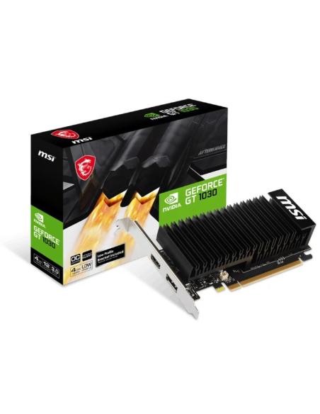 TARJETA GRAFICA PCIE NVIDIA GF GT 1030 4GB DDR4 DP HDMI LP SILENT