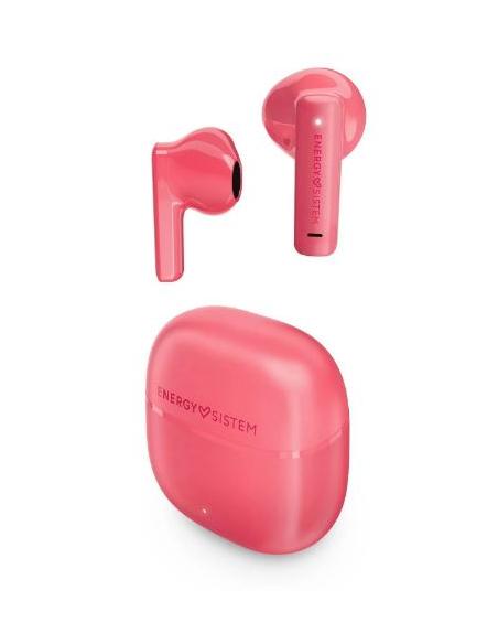 AURICULAR IN-EAR + MIC ENERGY STREETMUSIC TWS BLUETOOTH CORAL
