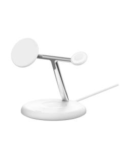 BASE DE CARGA BELKIN 3 EN 1 BOOST CHARGE PRO QI2 15W WHITE