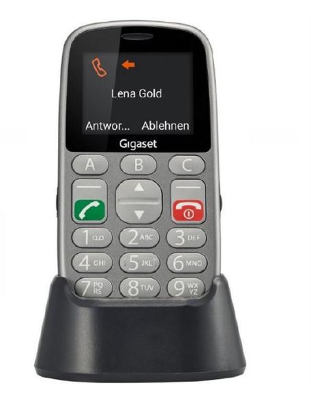 TELEFONO INALAMBRICO SIEMENS GIGASET GL390 DUAL SIM GREY