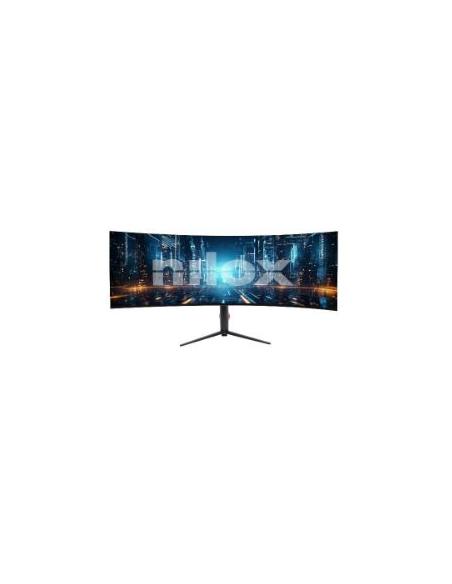 MONITOR NILOX 49 IPS DUAL QHD CURVO 5120X1440 1MS 144HZ 2XHDMI 2XDP USB MM PIV / REG BLACK