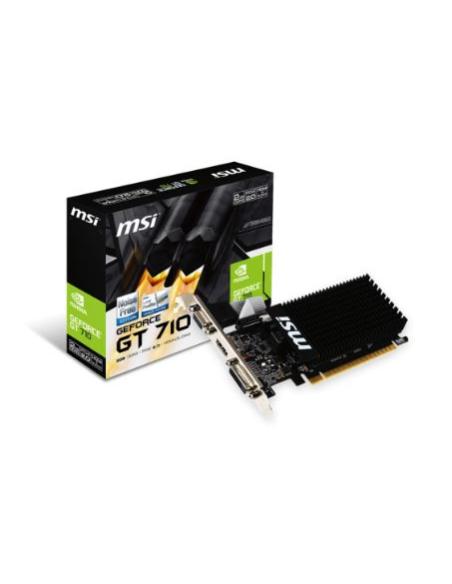 TARJETA GRAFICA PCIE NVIDIA GF GT 710 2GB DDR3 VGA DVI HDMI