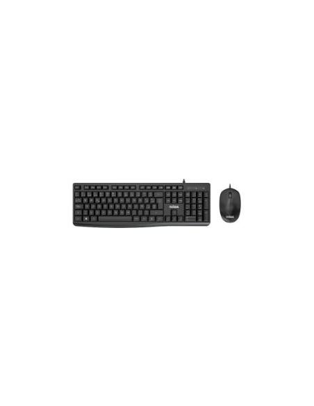 TECLADO + MOUSE NILOX NXKME0012 USB BLACK