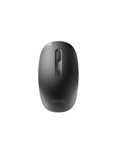 MOUSE NILOX WIRELESS 3200DPI 4 BOTONES BLACK