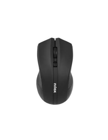 MOUSE NILOX ERGO WIRELESS 1600DPI BLACK
