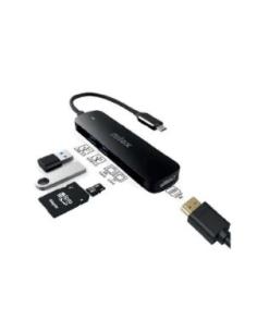 PUERTO REPLICADOR USB-C NILOX HDMI + 2XUSB 3.0 + MICRO SD...