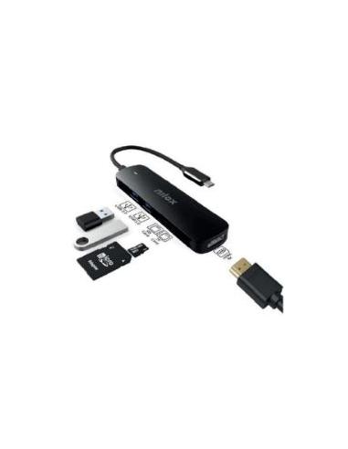 PUERTO REPLICADOR USB-C NILOX HDMI + 2XUSB 3.0...