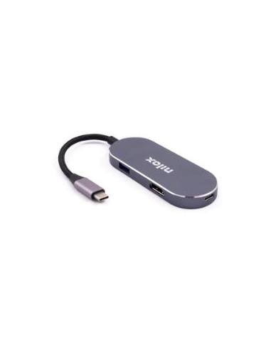 PUERTO REPLICADOR USB-C NILOX HDMI + 2XUSB 3.0...