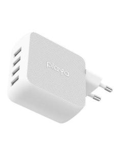 CARGADOR USB BELKIN PLAYA 10W 2.1A 4XUSB WHITE PARA CASA
