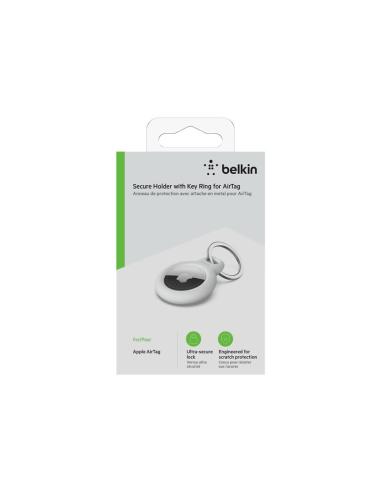 LLAVERO BELKIN PARA AIRTAG SECURE HOLDER WHITE