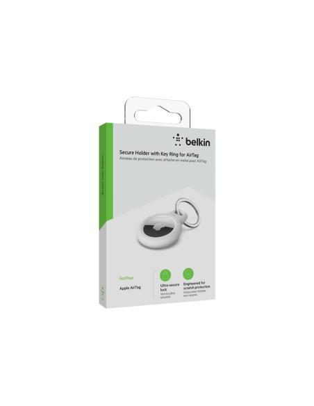 LLAVERO BELKIN PARA AIRTAG SECURE HOLDER WHITE
