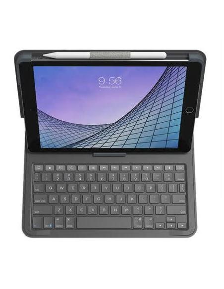 FUNDA TABLET + TECLADO ZAGG MESSENGER FOLIO 2 GRAPHITE IPAD (7ª 8ª 9ª GEN) IPAD AIR (3ª GEN)