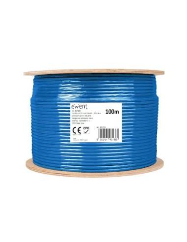 CABLE EWENT RED CAT 6A UTP SOLIDO BOBINA 100M