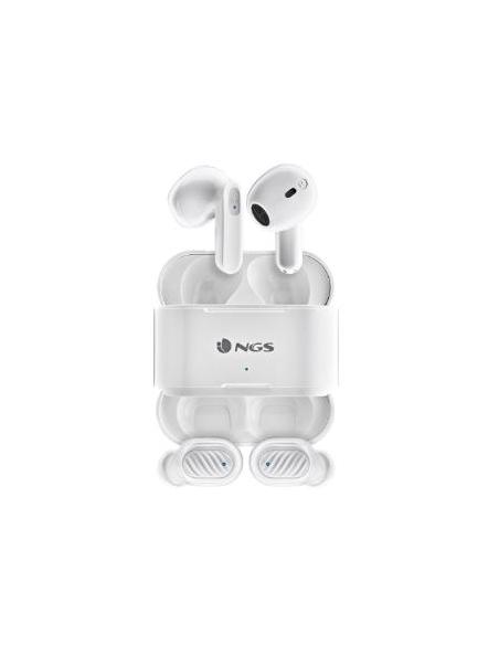 AURICULAR IN-EAR + MIC NGS ARTICA DUO TWS BLUETOOTH WHITE