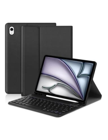 FUNDA TABLET HT FOLIO + TECLADO BLUETOOTH BLACK...