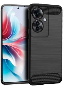 FUNDA MOVIL BACK COVER COOL CARBON BLACK OPPO RENO 11F 5G