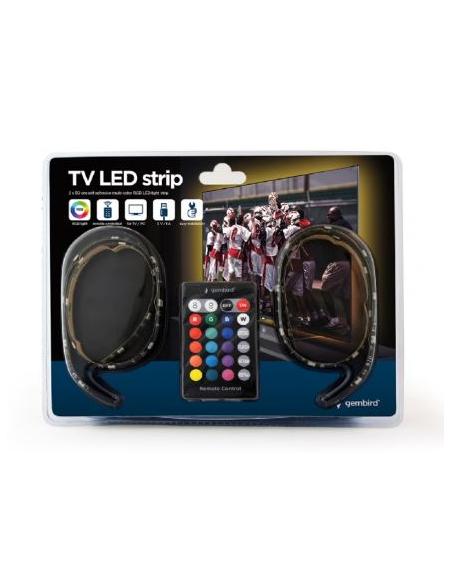 TIRA LED GEMBRID USB RGB STRIP 2X50CM