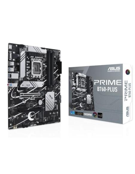 PLACA BASE ASUS INTEL PRIME B760-PLUS SOCKET 1700 ATX GRAFICA DDR5 M.2 GLAN USB 3.2 USB-C