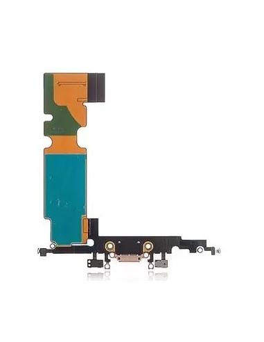 CABLE FLEX + CONECTOR DE CARGA IPHONE 8 GOLD