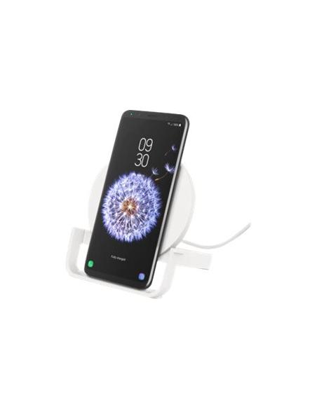 BASE DE CARGA BELKIN CHARGE QI BOOST CHARGE 10W WHITE + SOPORTE
