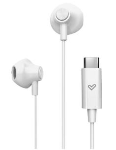 AURICULAR IN-EAR + MIC ENERGY EASYPODS USB-C SNOW